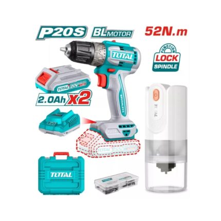 Perceuse Visseuse sans fil Brushless 20V avec Broyeur à café