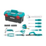 Boite a outils avec 32 outils à main