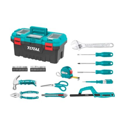 Boite a outils avec 32 outils à main