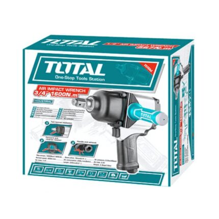 Clé à choc pneumatique 3/4″ 1600Nm